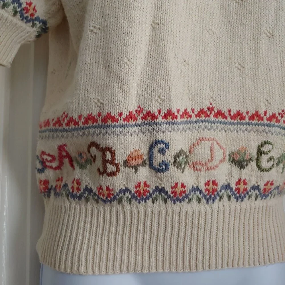 Lauren Ralph Lauren Exclusive Teacher Old Money Quiet Luxury Sweater SP Logo - Picture 9 of 16